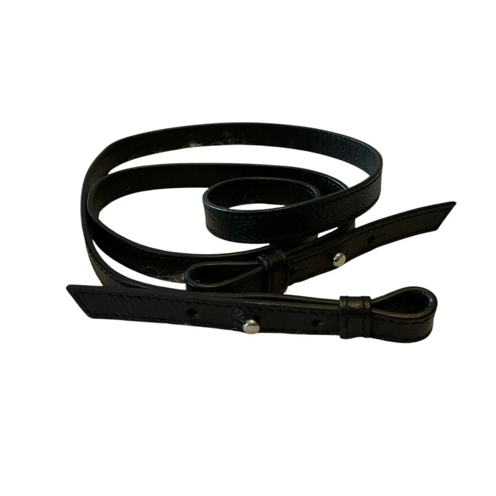 ZADIG & VOLTAIRE Sunny XS Leather Crossbody Bag Black $448 Retail - Picture 6 of 16